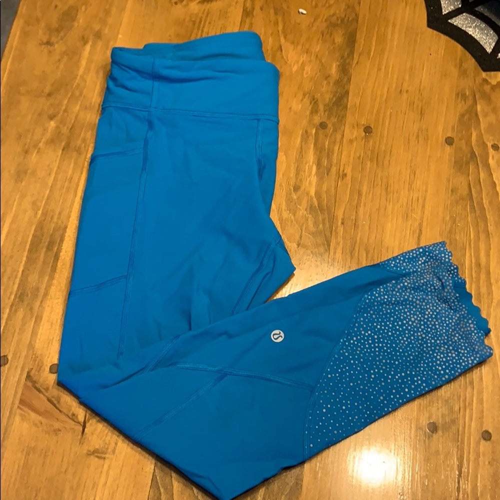 Lululemon blue leggings